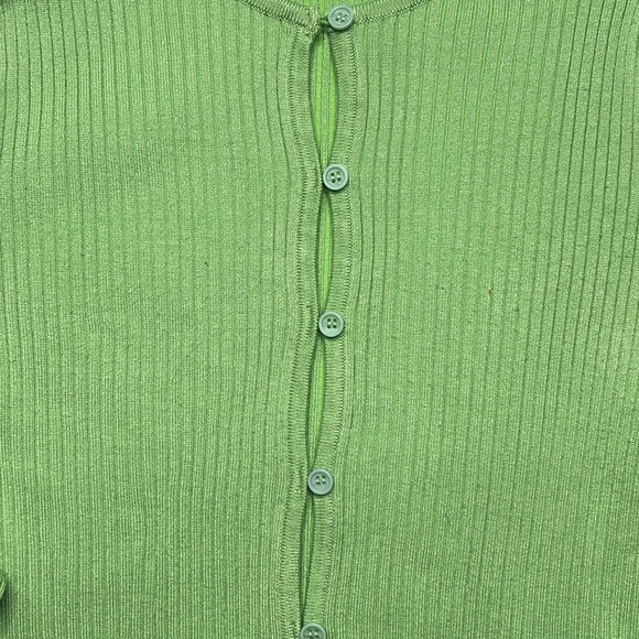 Cotton On Ribbed Button Up Long Sleeve Shirt - Picture 7 of 8